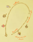 2-in-1 Necklace & Bracelet 'Luxe Link Chain'