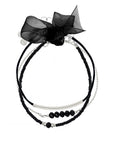 Armbandenset Black & Silver
