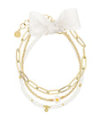 Armbandenset Daisy & Pearl