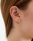 Classy Sparkle Earrings - Champagne