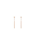 Little Bar Earstuds - Rosegoud