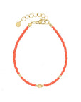 Elegance Bracelet - Coral Red