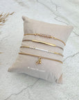 Armbandenset 'White & Natural'