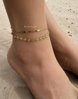 Flower Chain Anklet