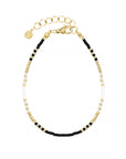 Delicate Bracelet - Black & White