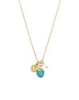 Ketting met natuursteen - Turquoise