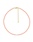 Kralenketting Peach & Pearl