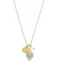 Natural Stone Necklace - Aventurine Quartz