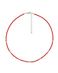 Little Beads Necklace - Red