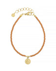 Little Coin Bracelet - Caramel