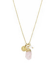 Ketting met natuursteen - Helder kwarts