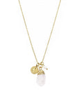 Ketting met natuursteen - Helder kwarts