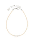 Simply Delicate - Pearl - Beige - Zilver
