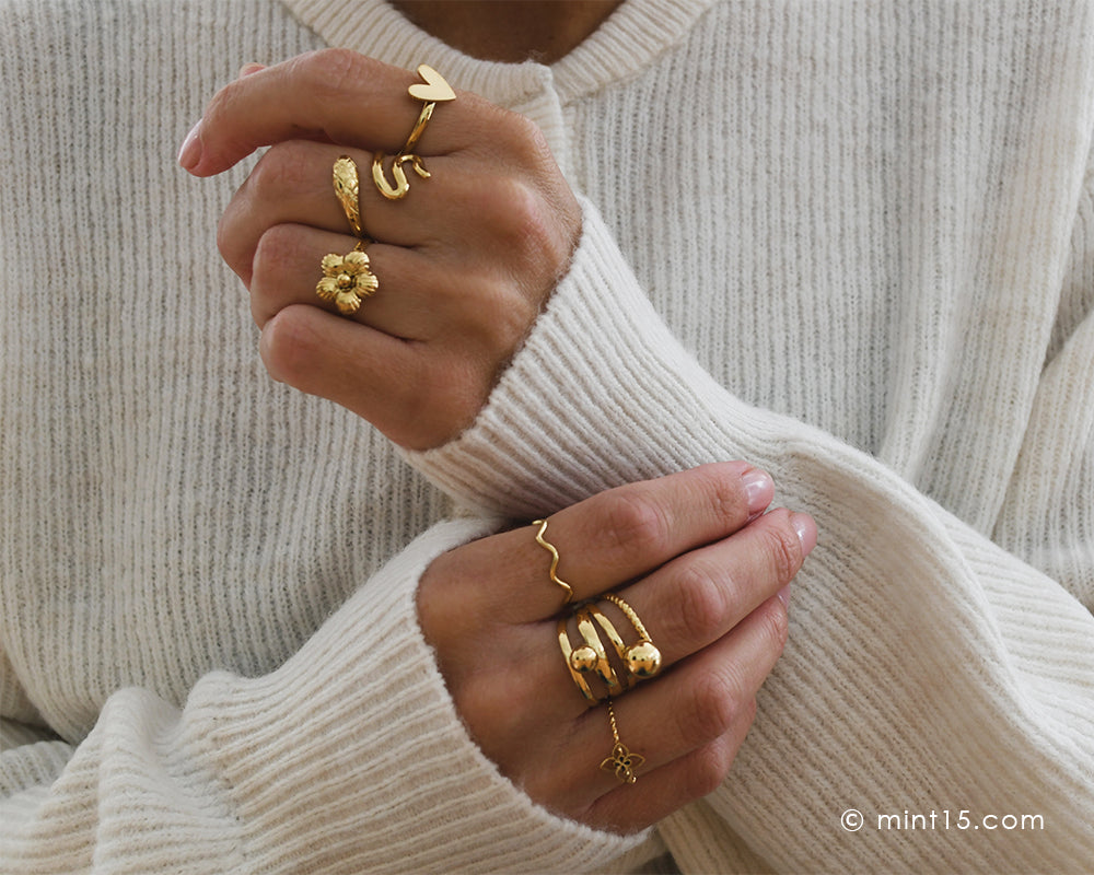 Sfeerfoto ringen goud