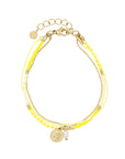 Summer Pastels Bracelet - Soft Lemon