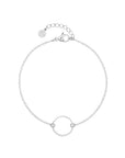 Infinity Ring Bracelet - Zilver