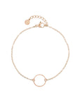 Infinity Ring Bracelet - Rosegoud