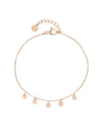 Tiny Coins Bracelet - Rosegoud