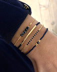 Diamond Bracelet - Navy Blue