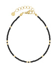 Little Beads Anklet - Black