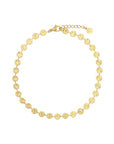 Flower Chain Anklet - Goud