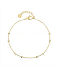 Little Chain & Dots Bracelet - Goud