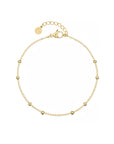 Little Chain & Dots Bracelet - Goud