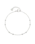 Little Chain & Dots Bracelet - Zilver