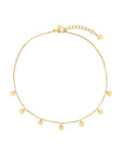 Tiny Coins Anklet - Goud