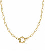 2 in 1 Schakelketting en armband Classy Chain - detail