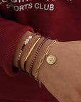 Armbandenset Burgundy Chic