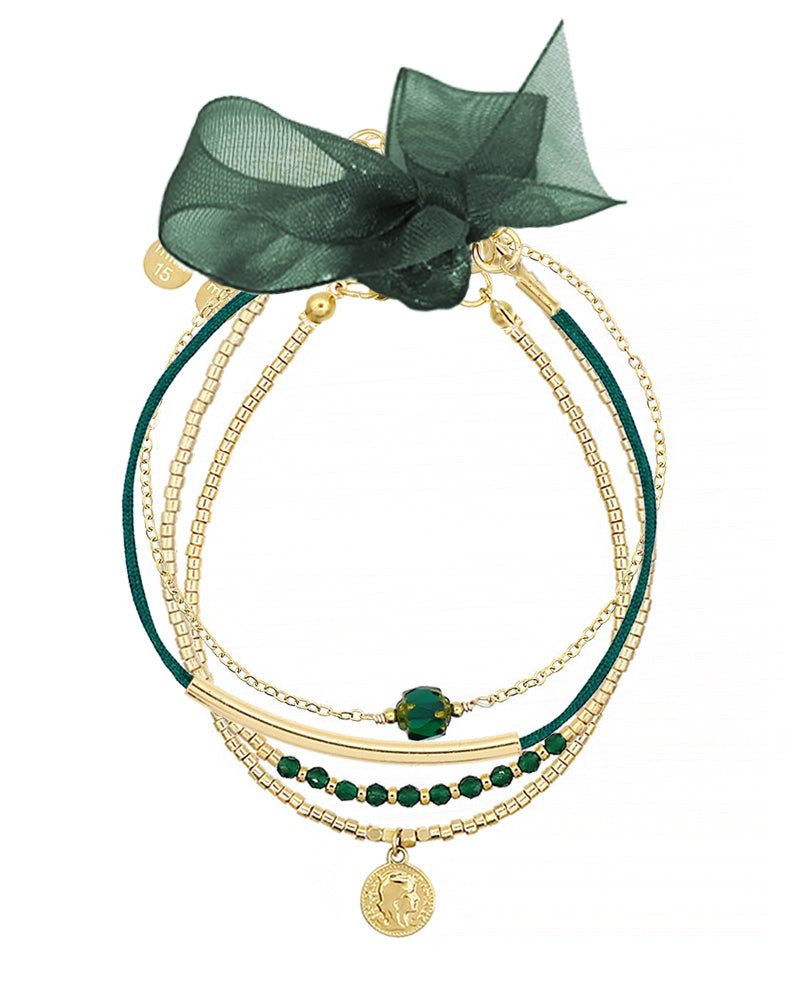 Armbandenset Forest Green