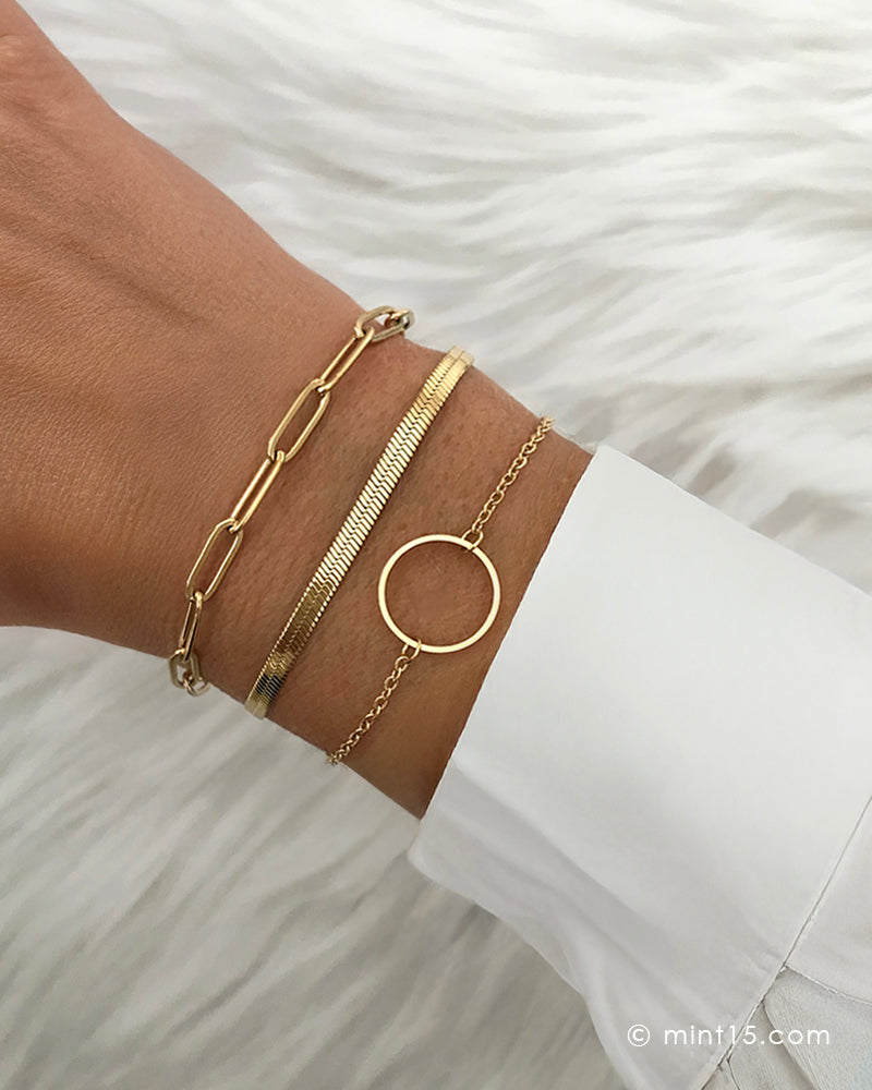 Armbandenset Lovely Basics Part 1 - Goud