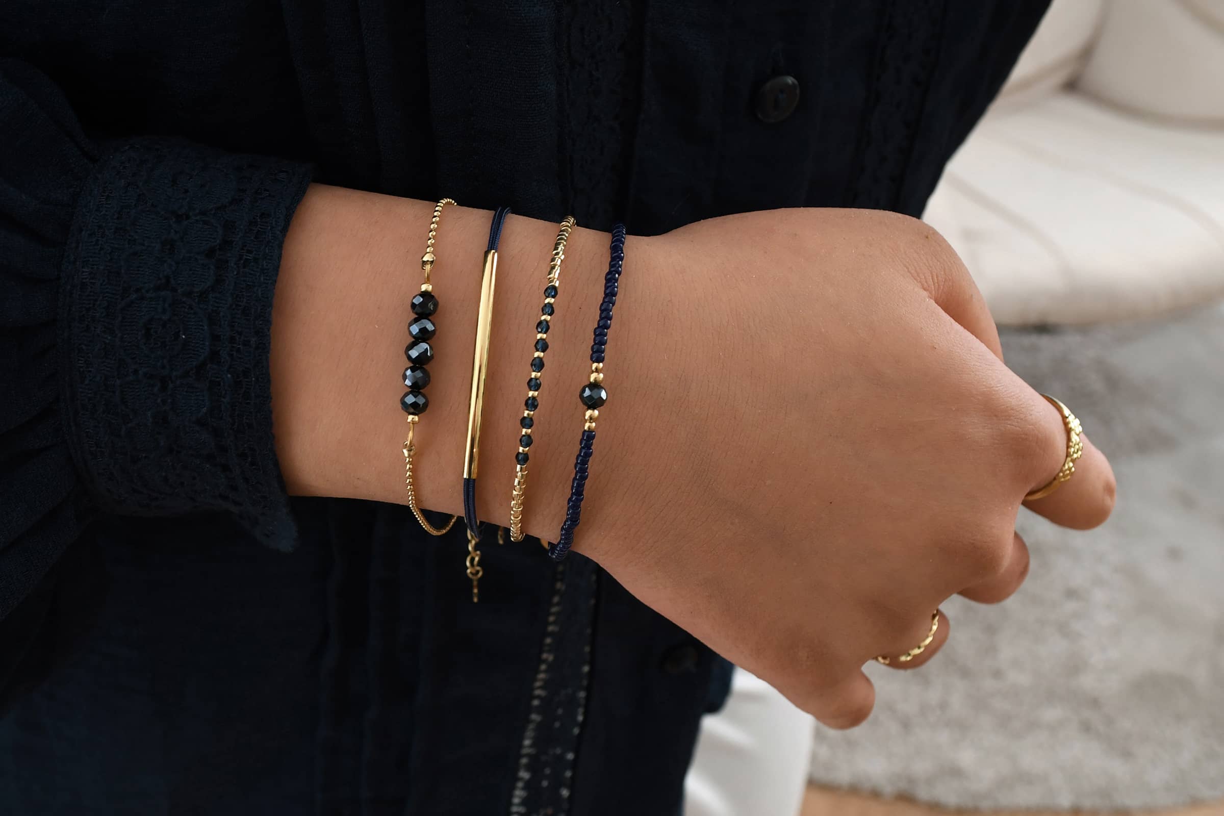 Armbandenset Navy Blue 2