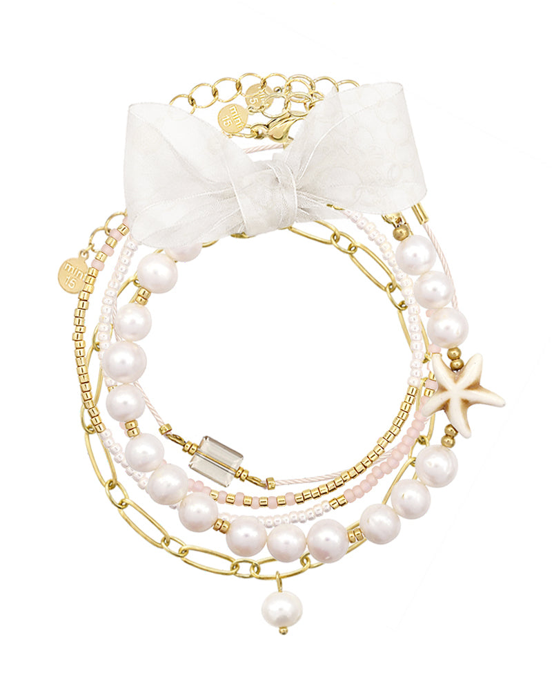 Armbandenset Pearl Glow