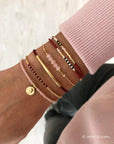 Armbandenset Pink & Red