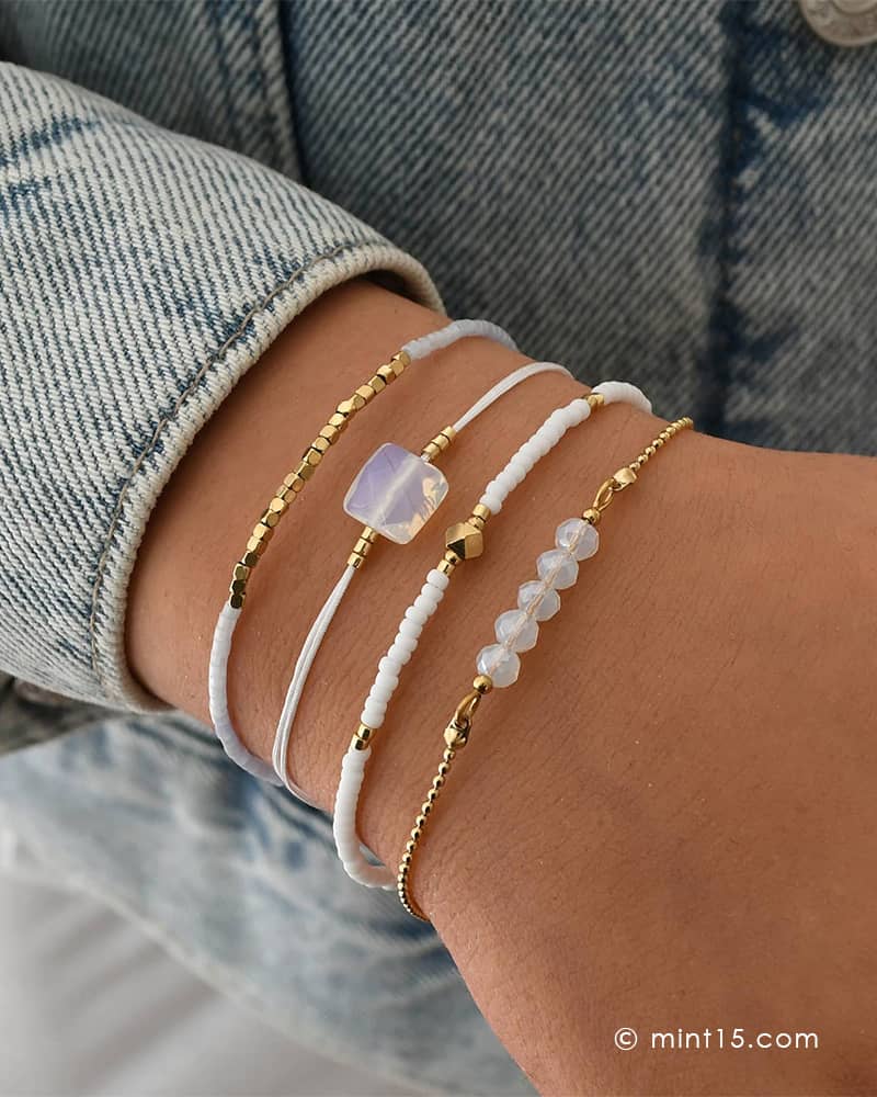 Armbandenset Soft Sky Blue