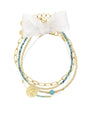 Armbandenset Turquoise Chic