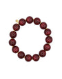 Bubbles Statement Beaded Bracelet - Bordeaux