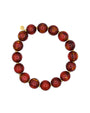 Bubbles Statement Beaded Bracelet 'Fire Glow'