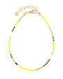 Delicate Anklet - Bright Lemon