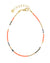 Delicate Anklet - Bright Orange
