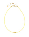 Elegance Anklet - Soft Lemon