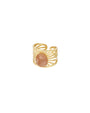 Ring 'Graceful Stripes' - Pink Stone