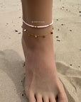 Little Beads Anklet - Soft Pink