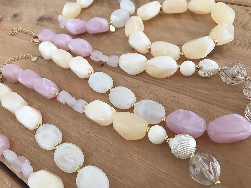 Statement sieraden pastel