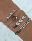 Flat Chain Bracelet