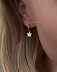 Minimalistic Clip On Earrings - Star