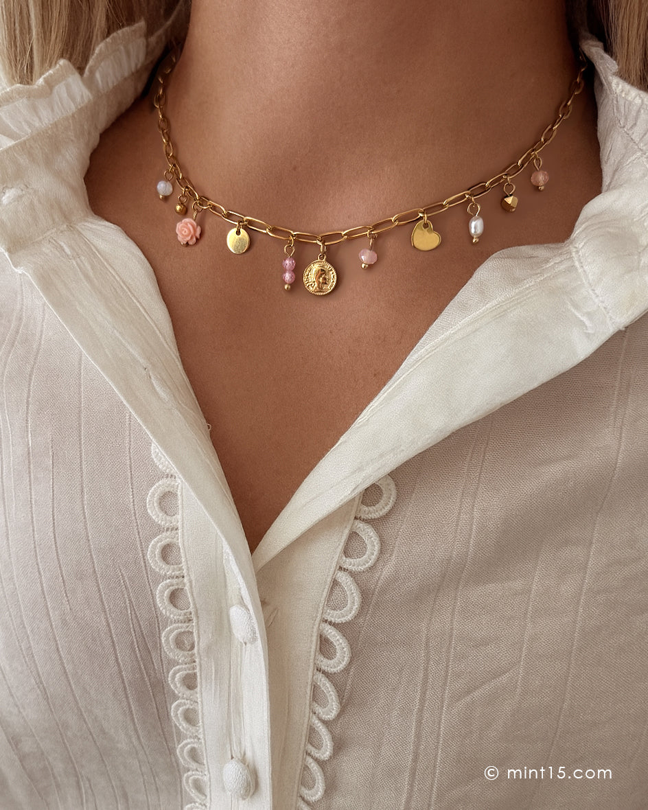 Little Charms Necklace - Pretty Pastels
