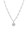Chain & Coin Necklace - Zilver